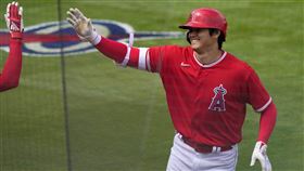 ▲大谷翔平單場雙響砲。（圖／美聯社／達志影像）
