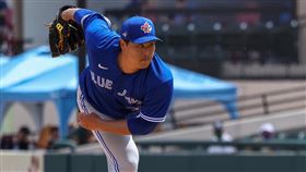 ▲柳賢振熱身賽第2度登板4局飆4K無失分。（圖／翻攝自藍鳥推特）