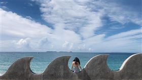 澎湖秘境／望安島「網垵口沙灘」　絕美石洞一窺神秘藍海（圖／記者賴禹妡攝影）