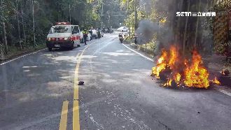 機車倒地秒變火球　專家曝2自燃關鍵