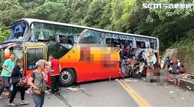 遊覽車,蘇花,山壁,宜蘭,翻攝畫面