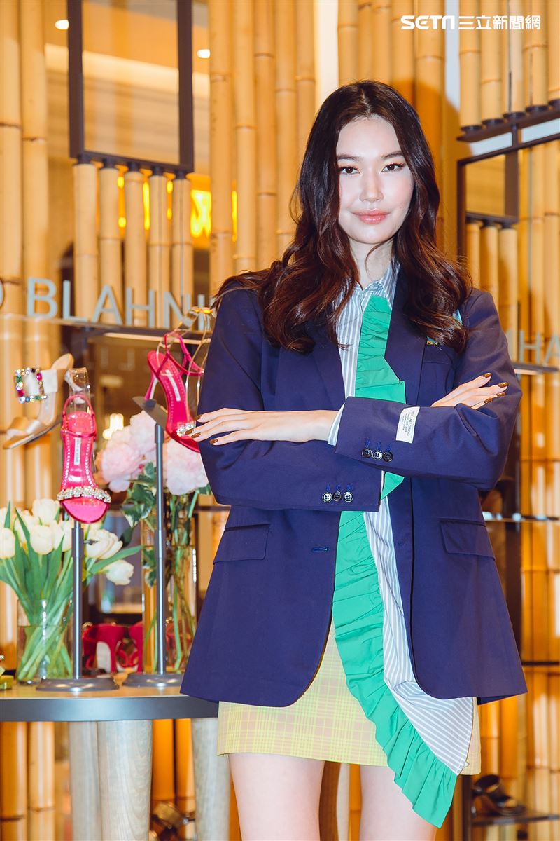 名媛錢德月與董若彤母女三立新聞網專訪。（圖／記者楊澍攝影）