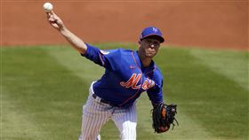 ▲狄格隆（Jacob deGrom）4局6K挨1轟。（圖／美聯社／達志影像）