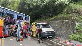 遊覽車,撞山,蘇花,宜蘭,車禍,新店復興里