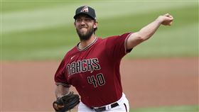 ▲Madison Bumgarner身穿亞利桑那響尾蛇40號球衣。（圖／美聯社／達志影像）