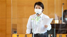 中央宣告生煤食安條例無效  盧秀燕：漠視民意台中市生煤管制自治條例及食安自治條例部分條文遭中央宣告無效，台中市長盧秀燕17日表示，中央此舉動根本漠視台中市議會的地方自治權力，以及台中市民的民意。中央社記者趙麗妍攝  110年3月17日