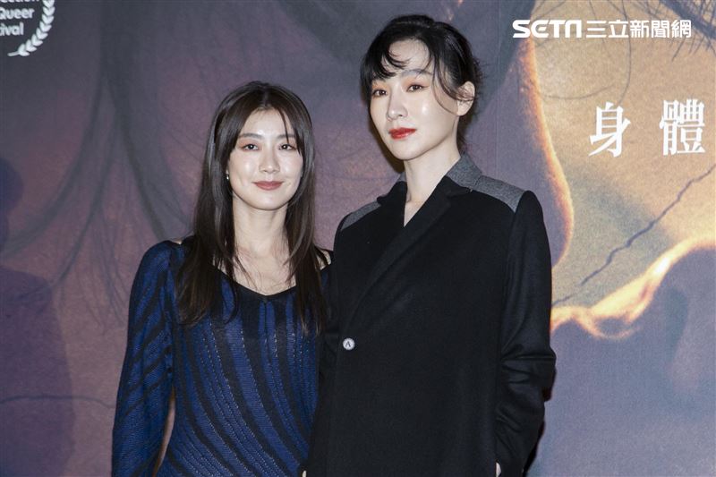 周美玲、嚴藝文、陽靚、翁嘉薇、徐宇霆、陳俋君、黃尚禾、方文琳出席《愛・殺》電影首映會。（圖／記者楊澍攝影