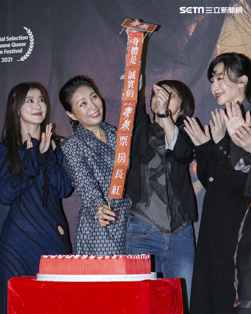 周美玲、嚴藝文、陽靚、翁嘉薇、徐宇霆、陳俋君、黃尚禾、方文琳出席《愛・殺》電影首映會。（圖／記者楊澍攝影