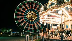 遊樂園,旋轉木馬▲。（圖／翻攝自pixabay）