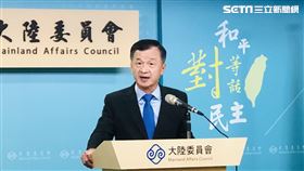 陸委會主委邱太三。（圖／記者盧素梅攝影）