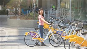 ▲iBike升級2.0，黃白配色更顯朝氣。（圖／林鉦凱提供）