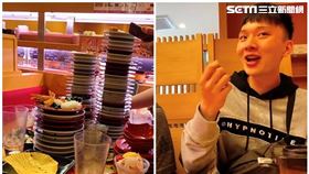 台中壽司郎,賴鮭魚肚(圖/記者陳佳鈴)