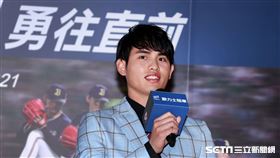 ▲歐力士台灣投手張奕。（圖／記者邱榮吉攝影）