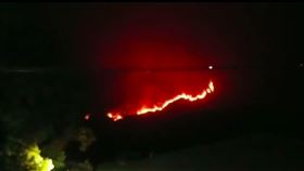 阿里山,森林,火警,（圖／翻攝自臉書《我們消防家族》）