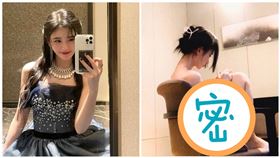 鞠婧禕,4千年美女,居家,肩帶,清純（圖／翻攝自鞠婧禕微博）