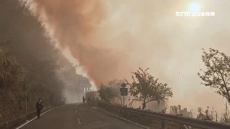 阿里山竄惡火狂燒！傳林務局員工受傷