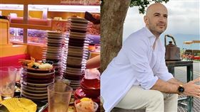 鮭魚、吳鳳。（圖／記者陳佳鈴攝影、翻攝自吳鳳臉書）