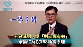 不只減肥、還「對延壽有效」　宋晏仁解說168斷食原理