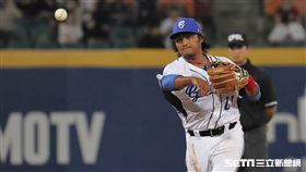 ▲富邦悍將二壘手葉竹軒。（圖／記者劉彥池攝影）