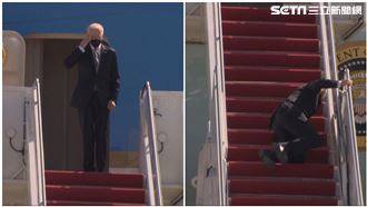 拜登登梯數度跌倒　白宮曝他身體狀況