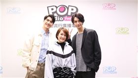 BL劇HISTORY4《近距離愛上你》的導演陳怡妤與主演涂善存、陳立安。圖／POP Radio提供