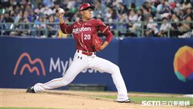 ▲樂天桃猿先發投手翁瑋均。（圖／記者劉彥池攝影）