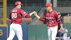 ▲樂天桃猿先發投手張喜凱5.2局7K無失分，拿下職棒生涯首勝。（圖／記者劉彥池攝影）