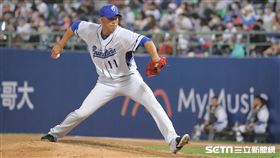 ▲富邦悍將投手林晨樺。（圖／記者劉彥池攝影）