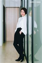 李翊君三立新聞網專訪。（圖／記者楊澍攝影）