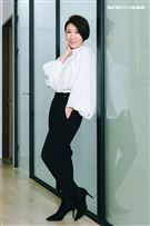 李翊君三立新聞網專訪。（圖／記者楊澍攝影）