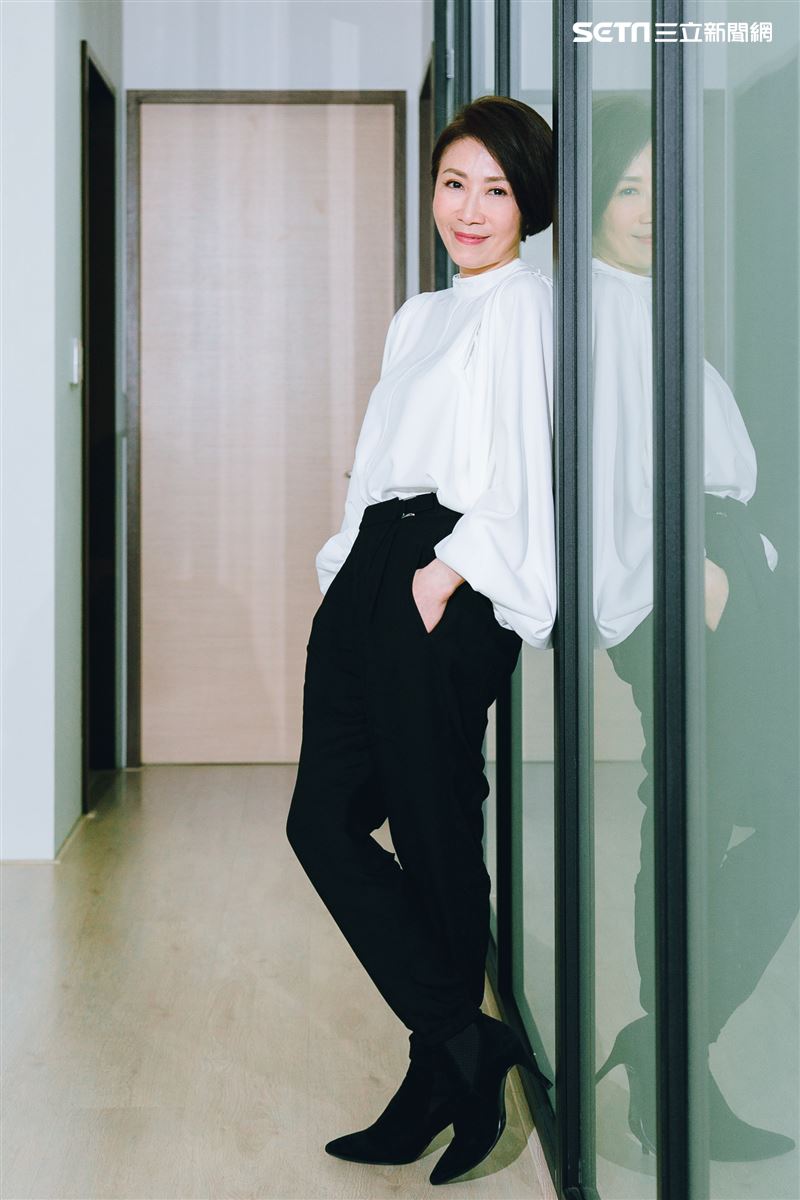 李翊君三立新聞網專訪。（圖／記者楊澍攝影）