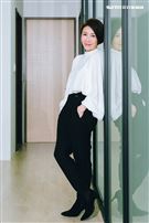 李翊君三立新聞網專訪。（圖／記者楊澍攝影）