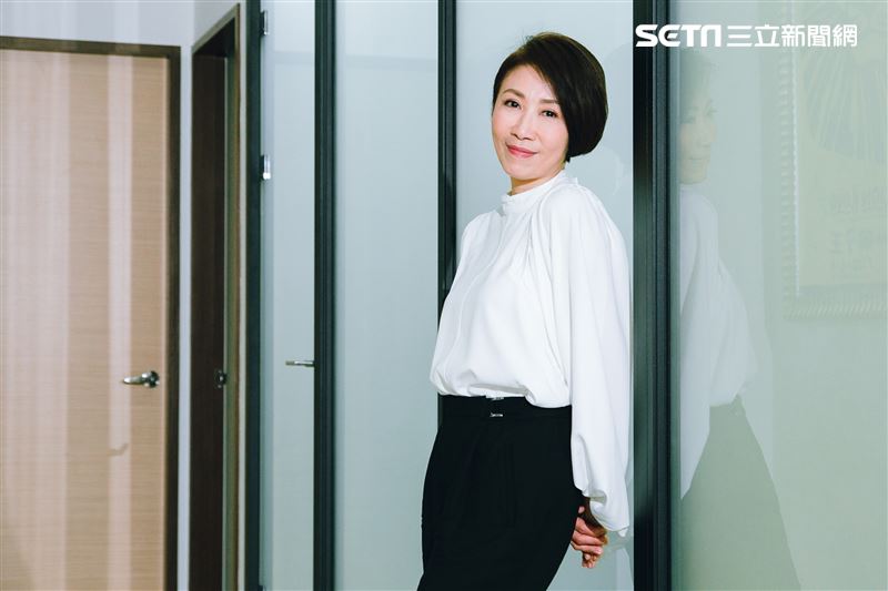 李翊君三立新聞網專訪。（圖／記者楊澍攝影）