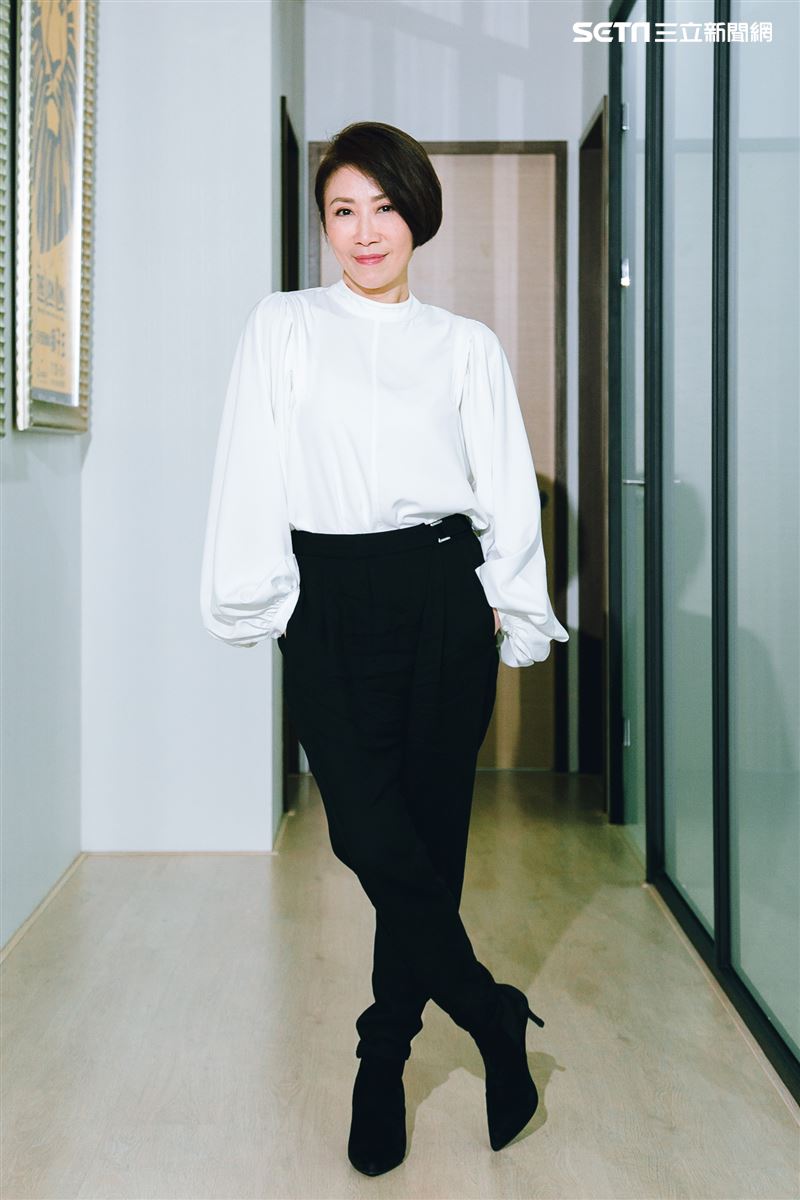 李翊君三立新聞網專訪。（圖／記者楊澍攝影）