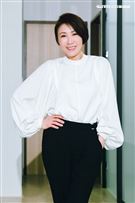 李翊君三立新聞網專訪。（圖／記者楊澍攝影）