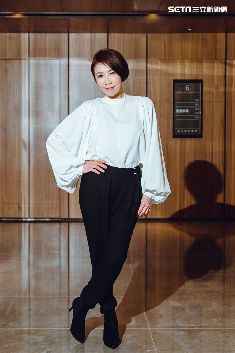 李翊君三立新聞網專訪。（圖／記者楊澍攝影）