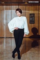 李翊君三立新聞網專訪。（圖／記者楊澍攝影）