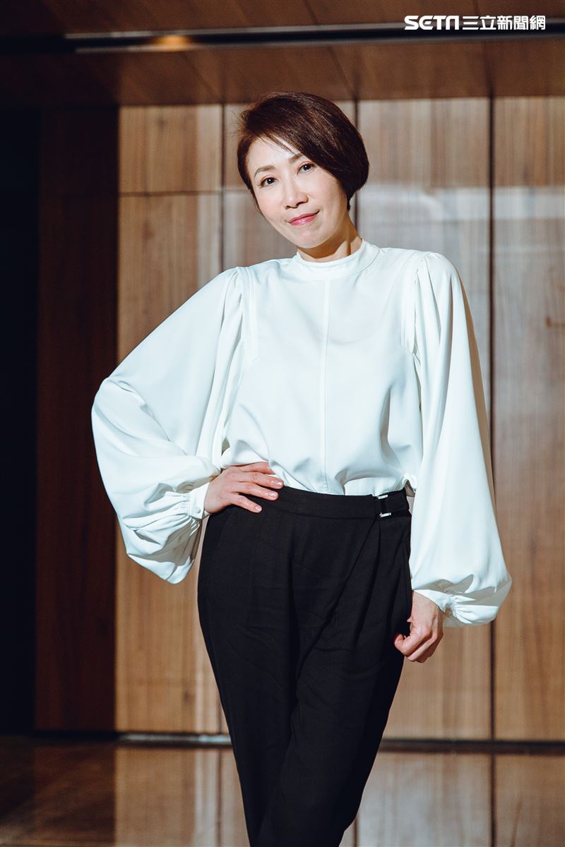 李翊君三立新聞網專訪。（圖／記者楊澍攝影）