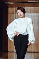 李翊君三立新聞網專訪。（圖／記者楊澍攝影）