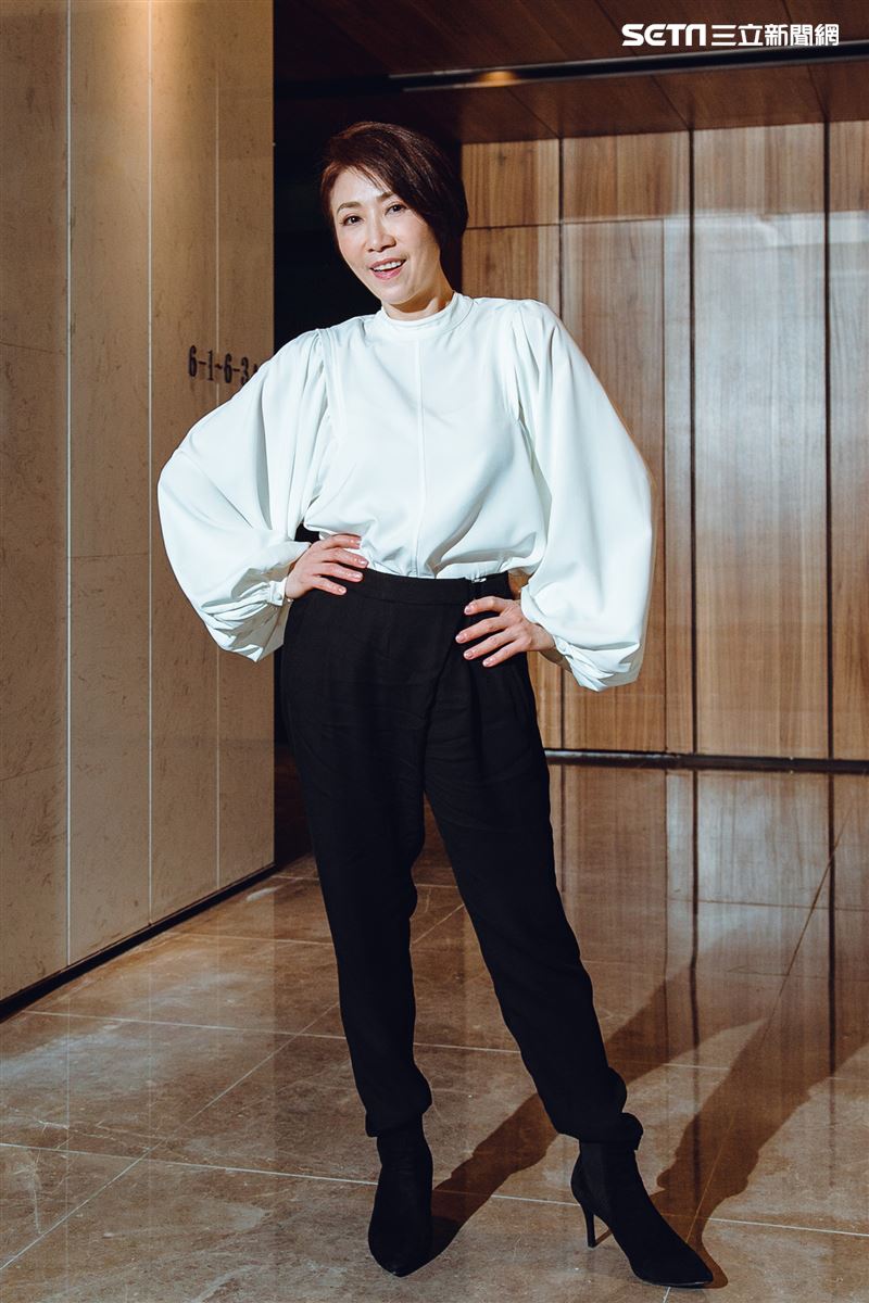 李翊君三立新聞網專訪。（圖／記者楊澍攝影）