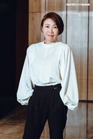 李翊君三立新聞網專訪。（圖／記者楊澍攝影）