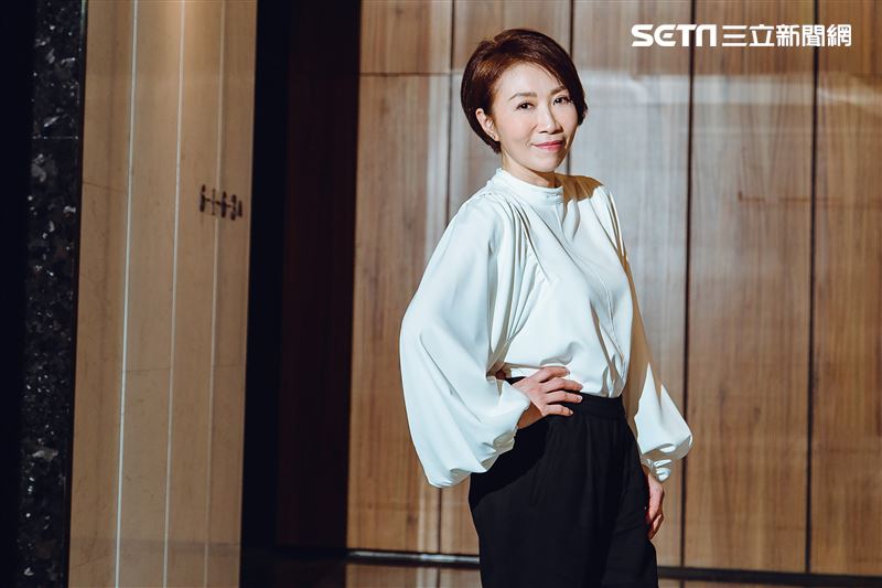 李翊君三立新聞網專訪。（圖／記者楊澍攝影）