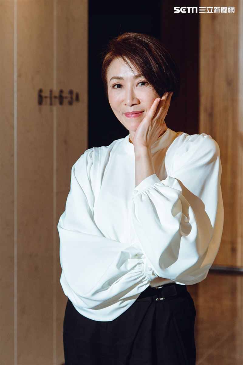 李翊君三立新聞網專訪。（圖／記者楊澍攝影）