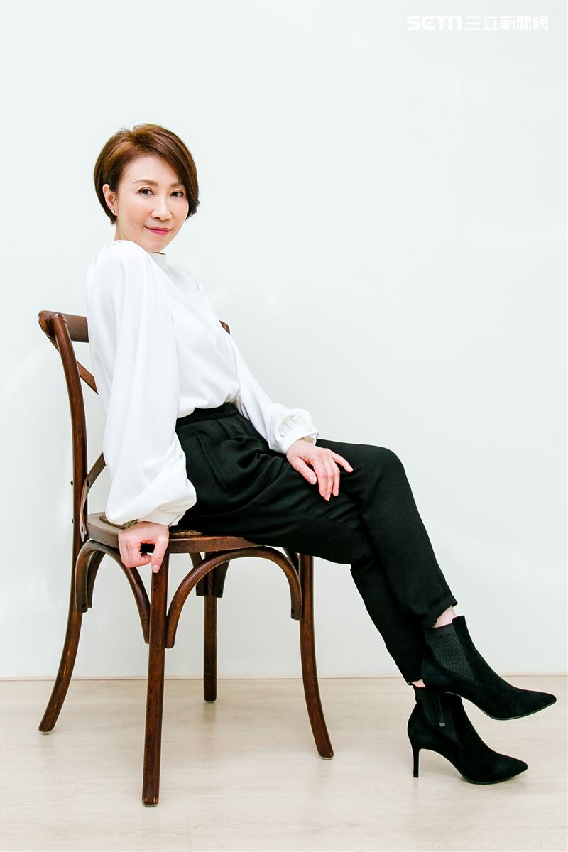 李翊君三立新聞網專訪。（圖／記者楊澍攝影）