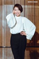 李翊君三立新聞網專訪。（圖／記者楊澍攝影）