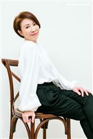 李翊君三立新聞網專訪。（圖／記者楊澍攝影）