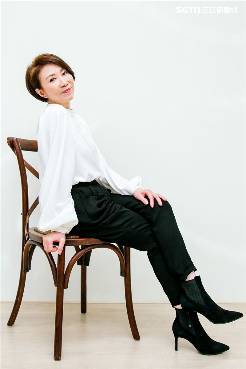 李翊君三立新聞網專訪。（圖／記者楊澍攝影）