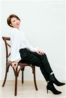 李翊君三立新聞網專訪。（圖／記者楊澍攝影）