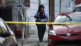 費城非法集會傳出槍擊事件，圖／美聯社／達志影像