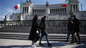 義大利武漢肺炎，圖／美聯社／達志影像